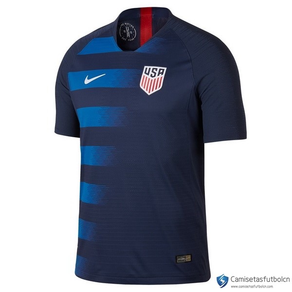 Camiseta Seleccion Estados Unidos Segunda equipo 2018 Azul